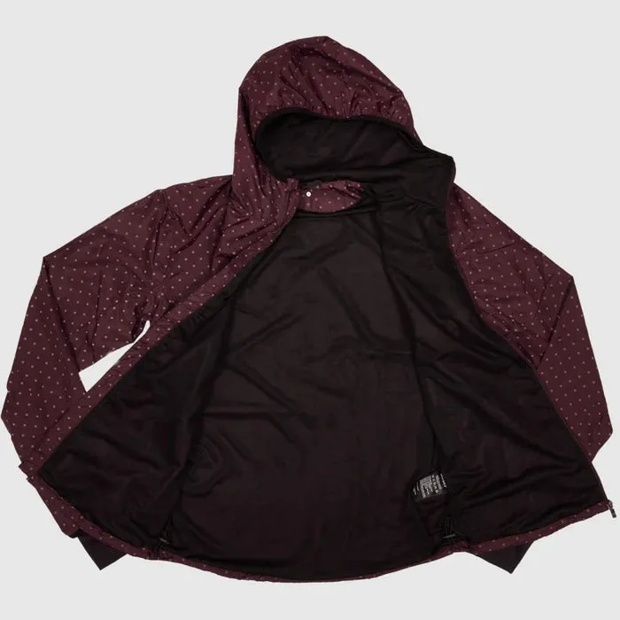 Polka Blaze Jacket | Reflective Purple