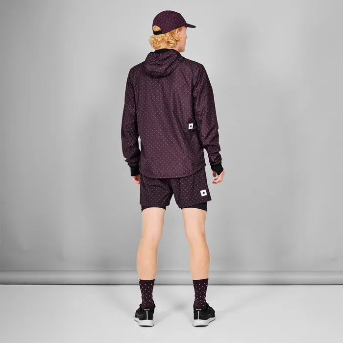 Polka Blaze Jacket | Reflective Purple