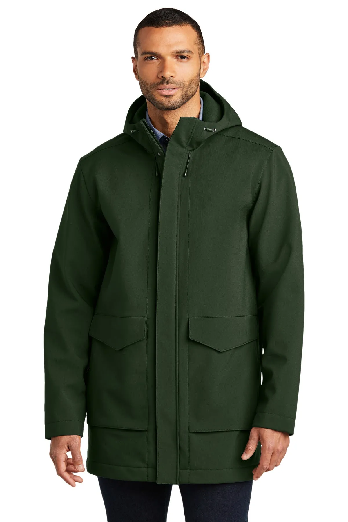 Port Authority Collective Outer Soft Shell Parka J919 Dark Olive Green