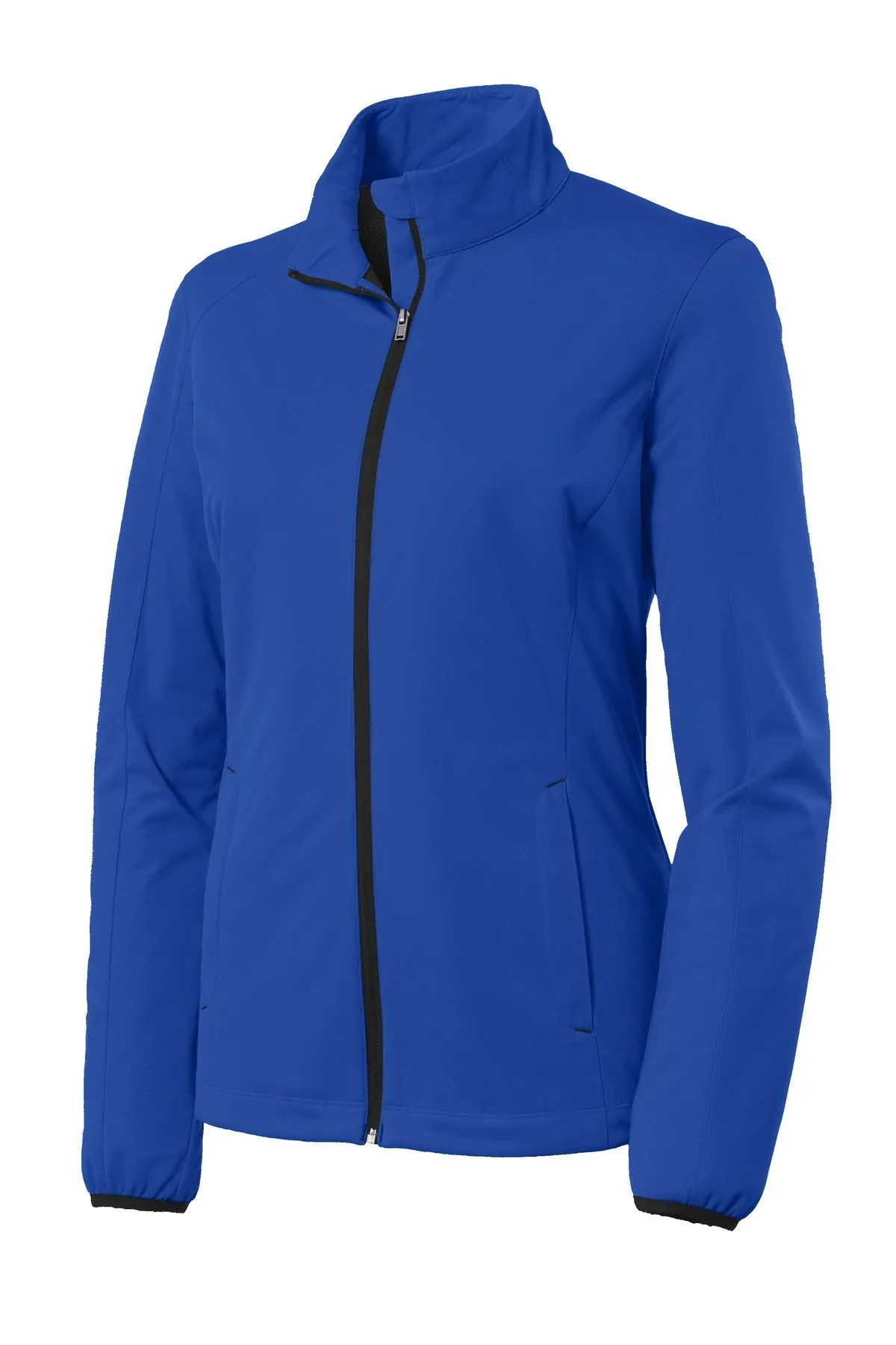 Port Authority Women's Active Soft Shell Jacket. L717 True Royal