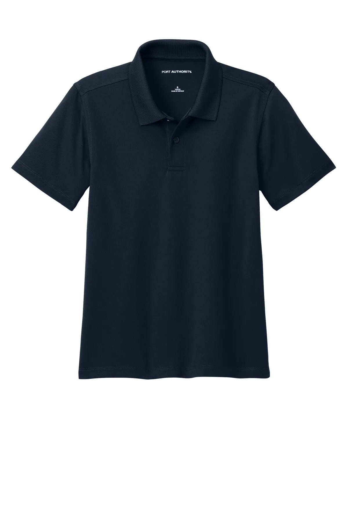 Port Authority Youth Dry Zone UV Micro-Mesh Polo Y110 River Blue Navy