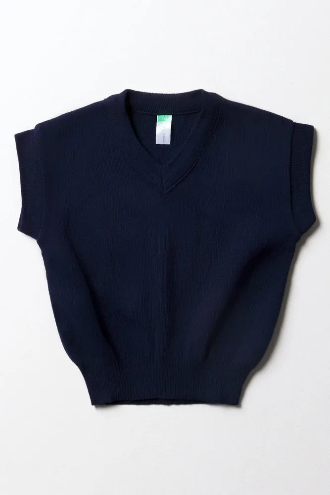 Primary School Sleeveless Jersey Navy