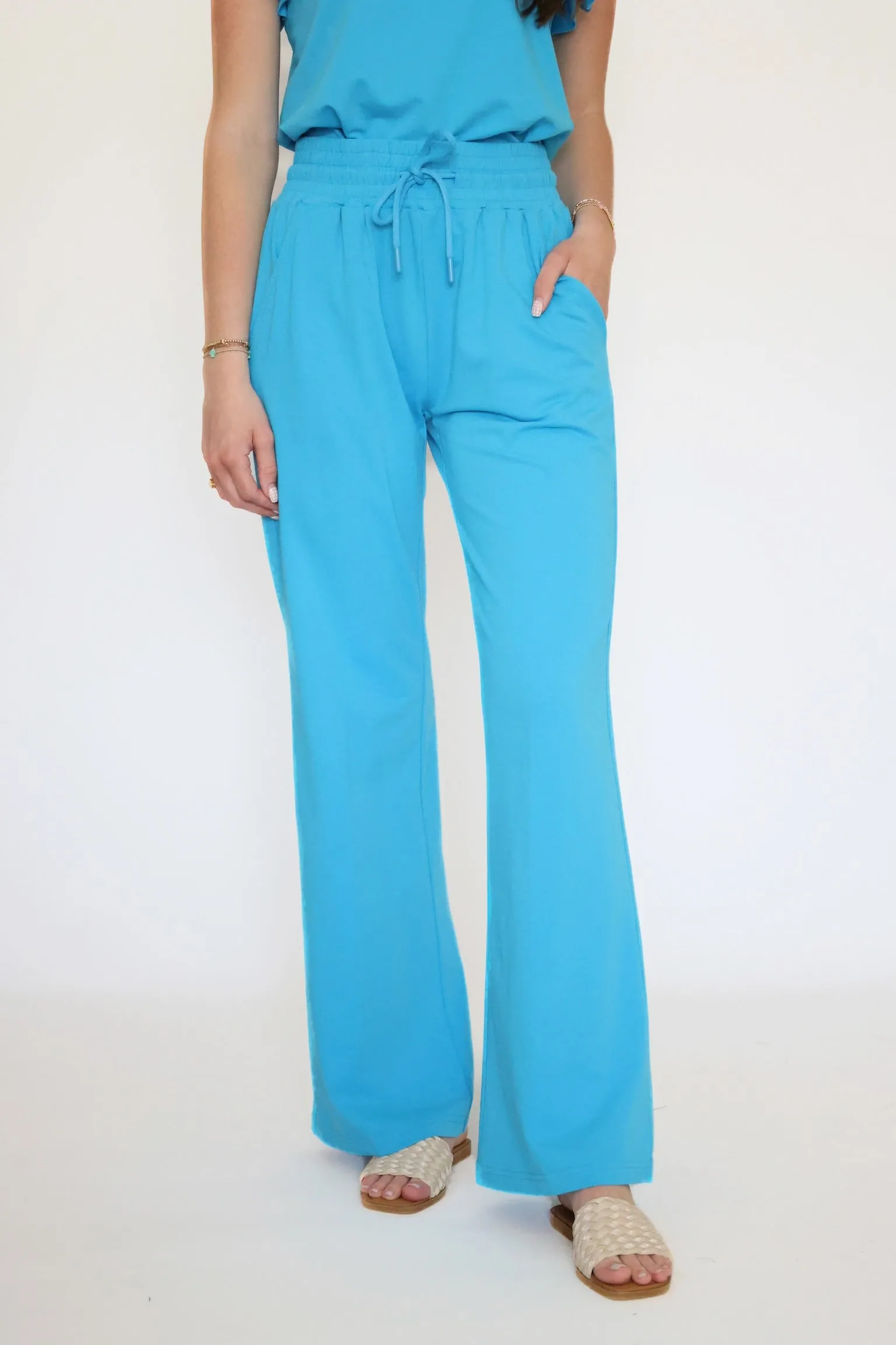 Quincy Pants - Malibu Blue