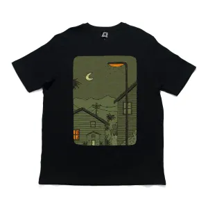 "A Night in SoCal" Cut and Sew Wide-body Tee White/Black
