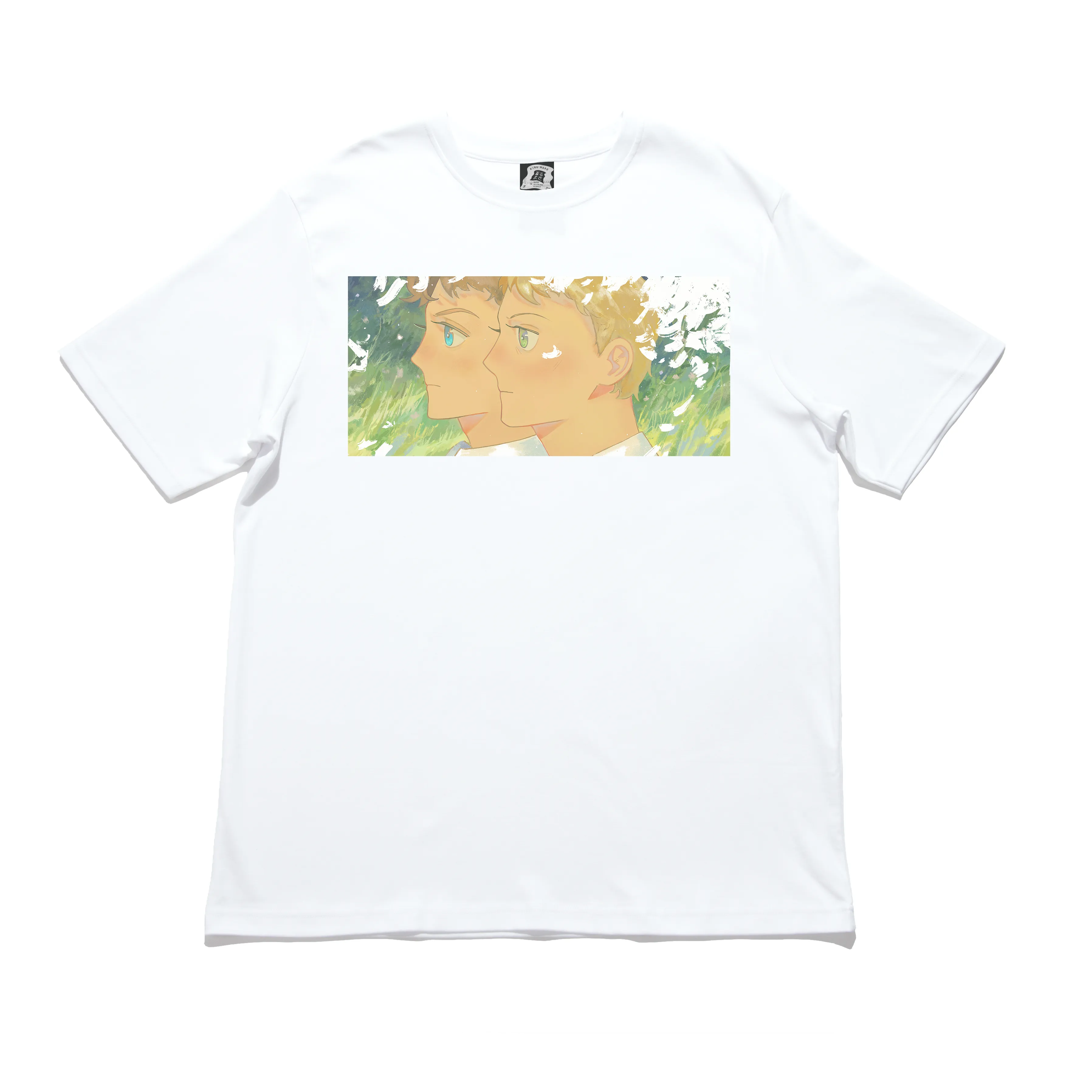 "Dream" Cut and Sew Wide-body Tee White