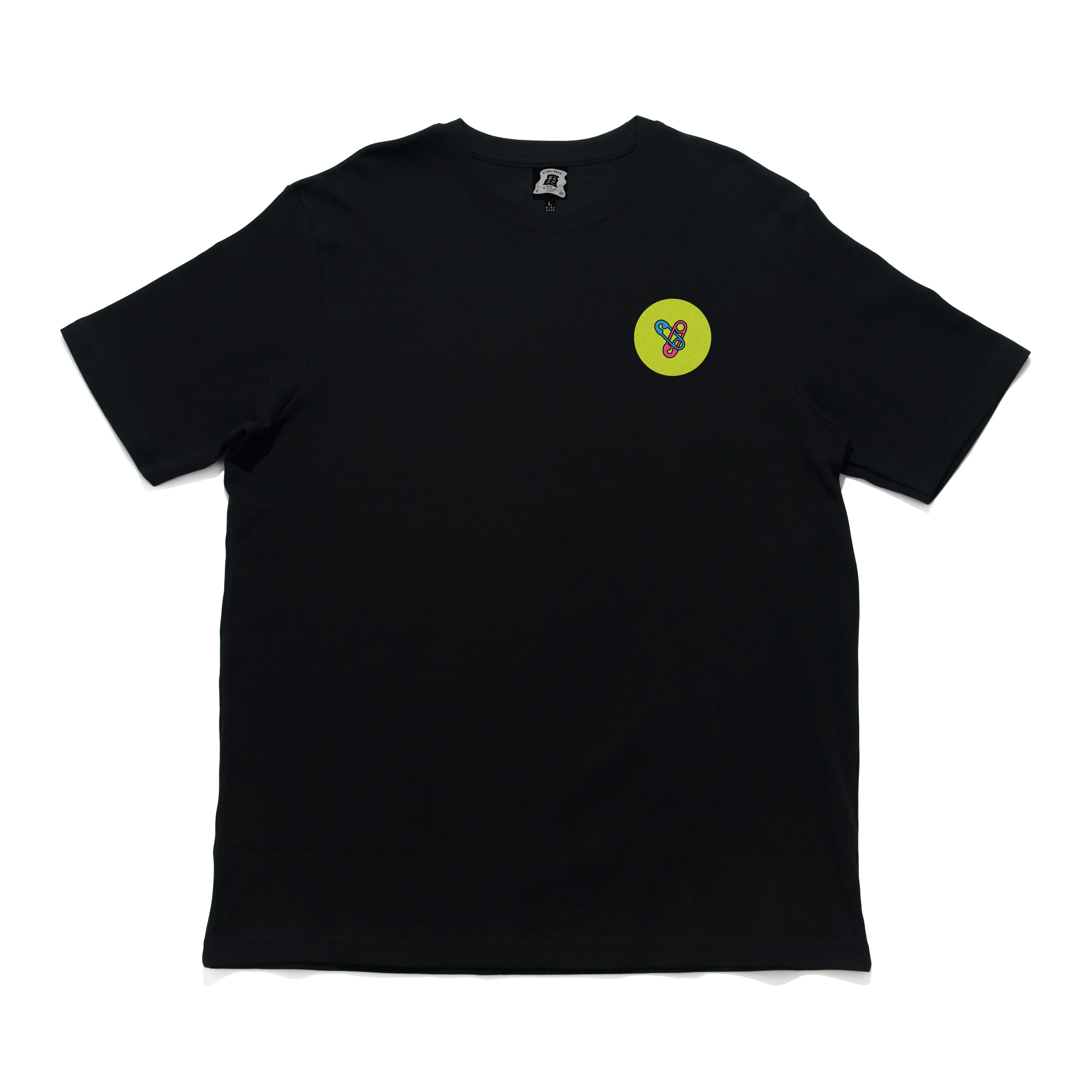 "Snakeboy"  Cut and Sew Wide-body Tee Black