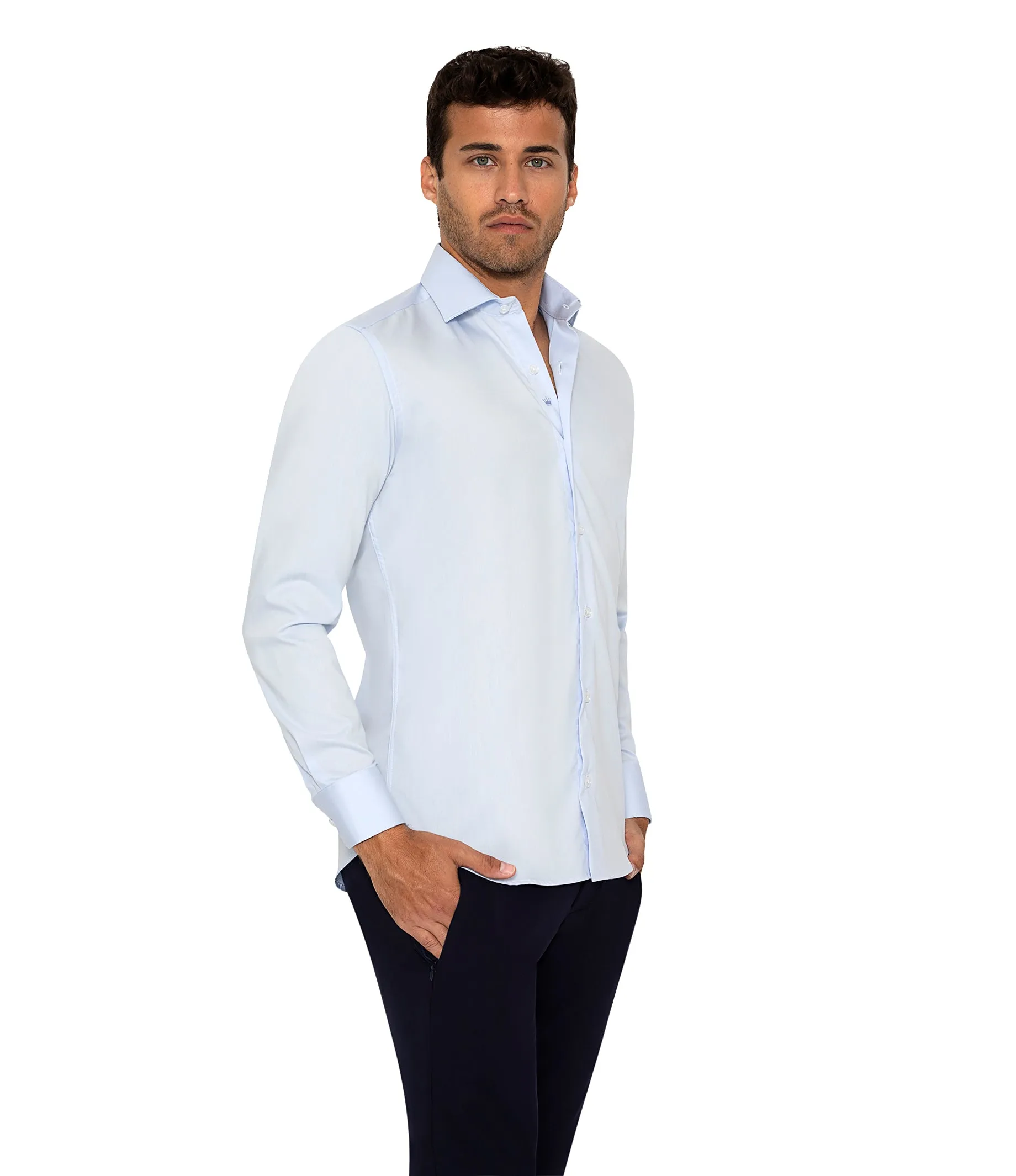 RAFAEL BABY BLUE SHIRT