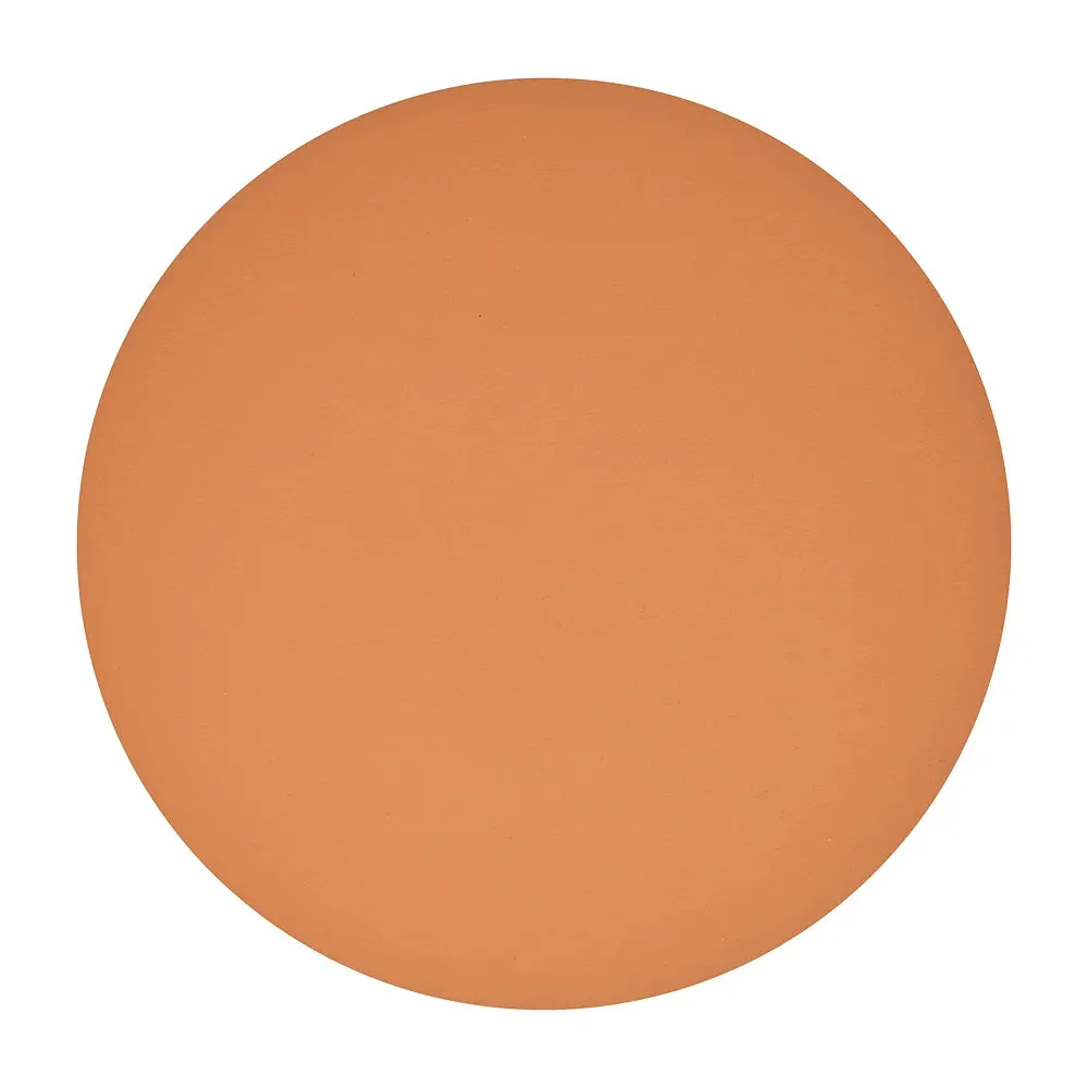 Recycled Leather Placemat Round - Tan
