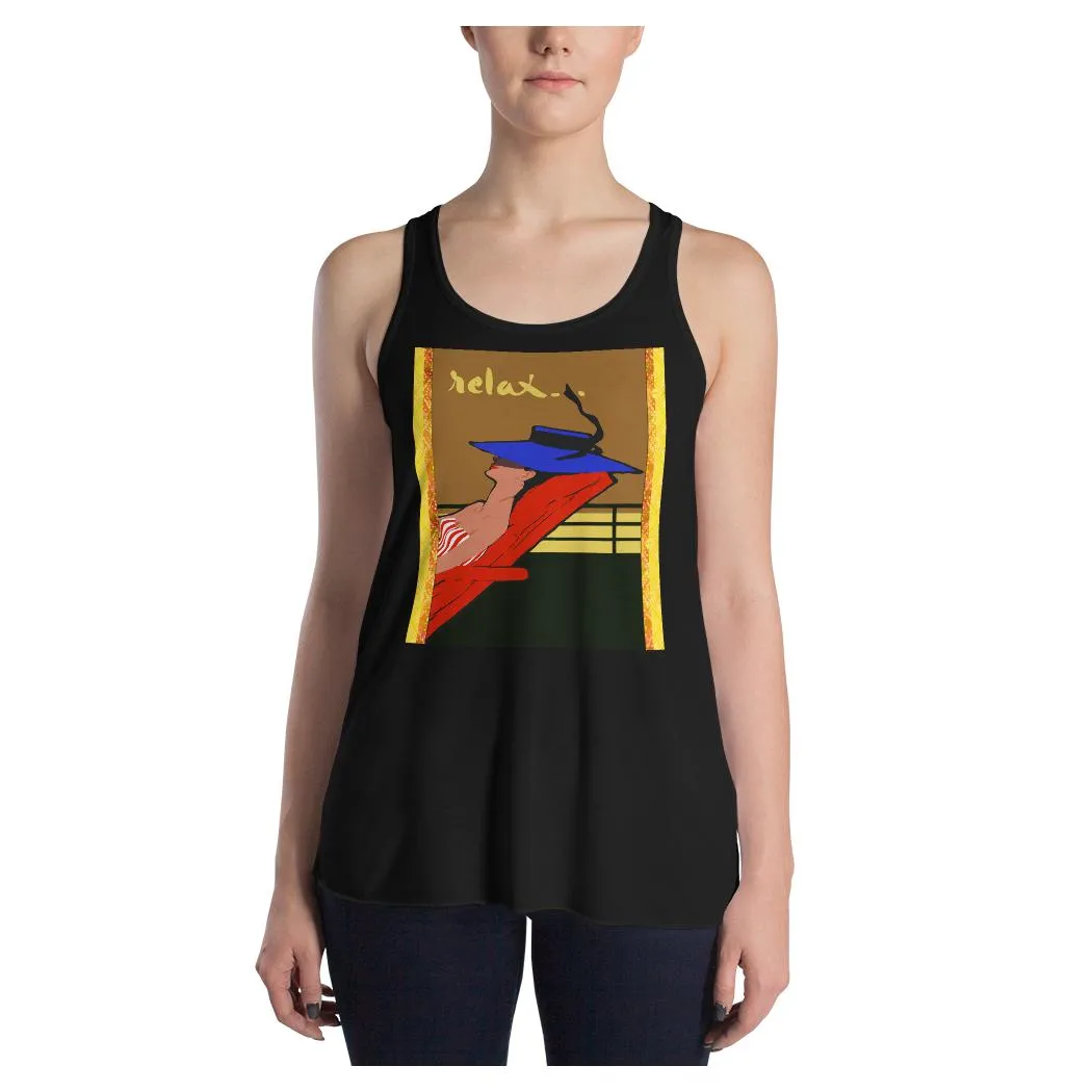 Relax Go To IT! Racerback Tank (V2)