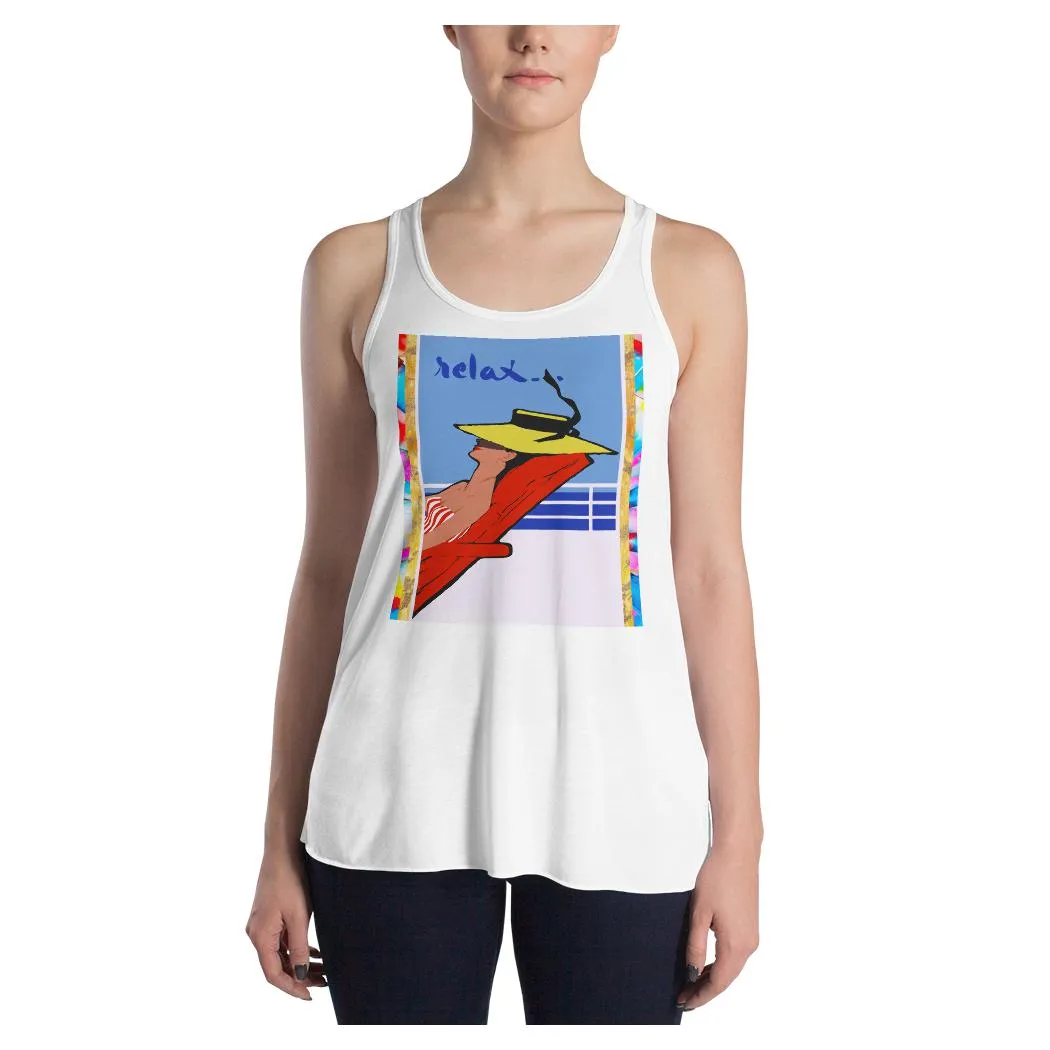 Relax Go To IT! Racerback Tank