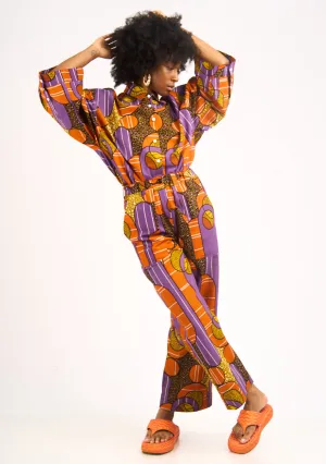 Relaxed Straight Leg Pants - Moon