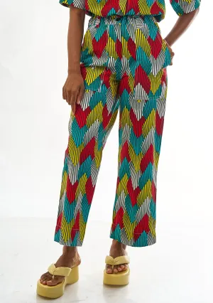 Relaxed Straight Leg Pants - Palms