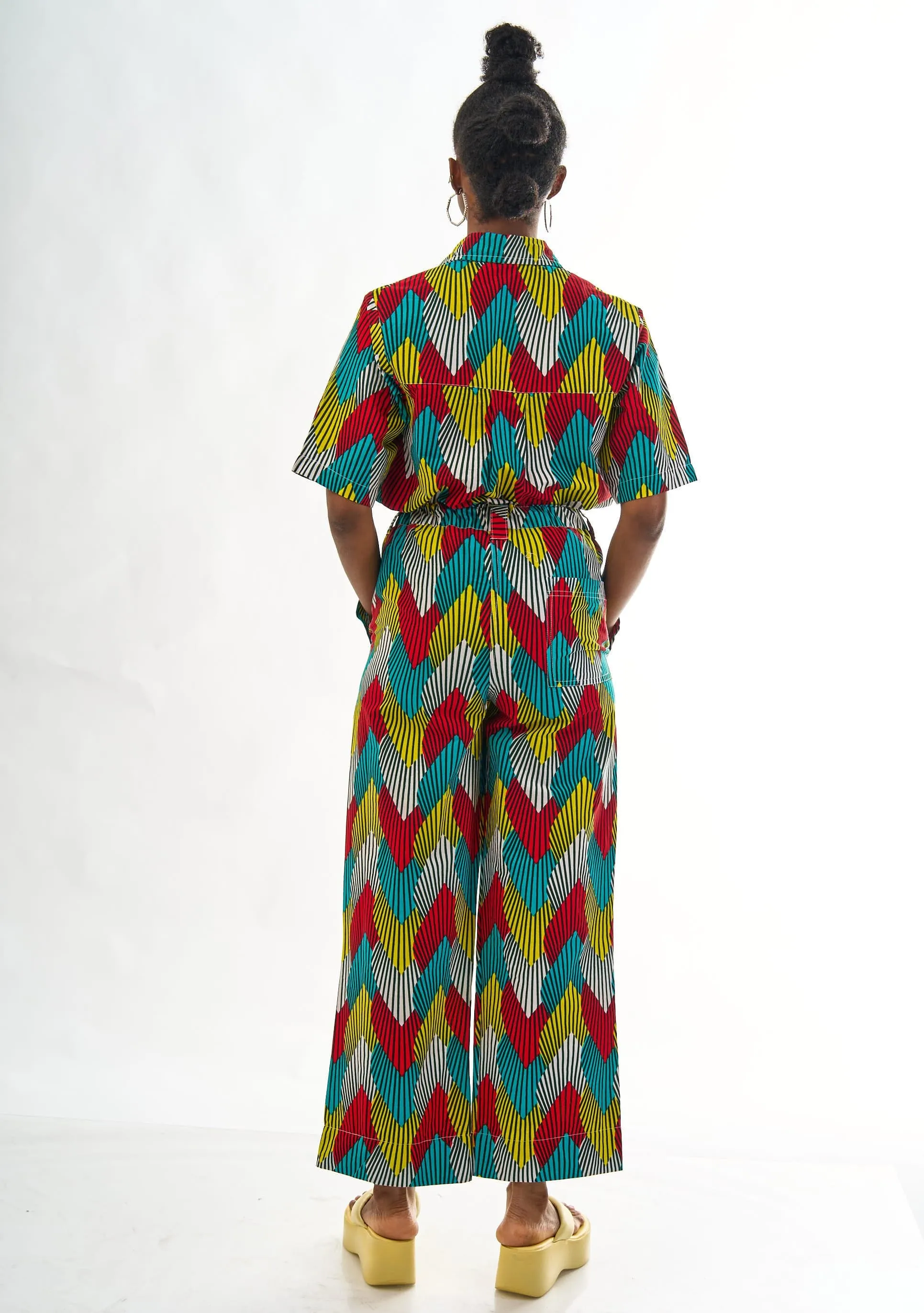 Relaxed Straight Leg Pants - Palms