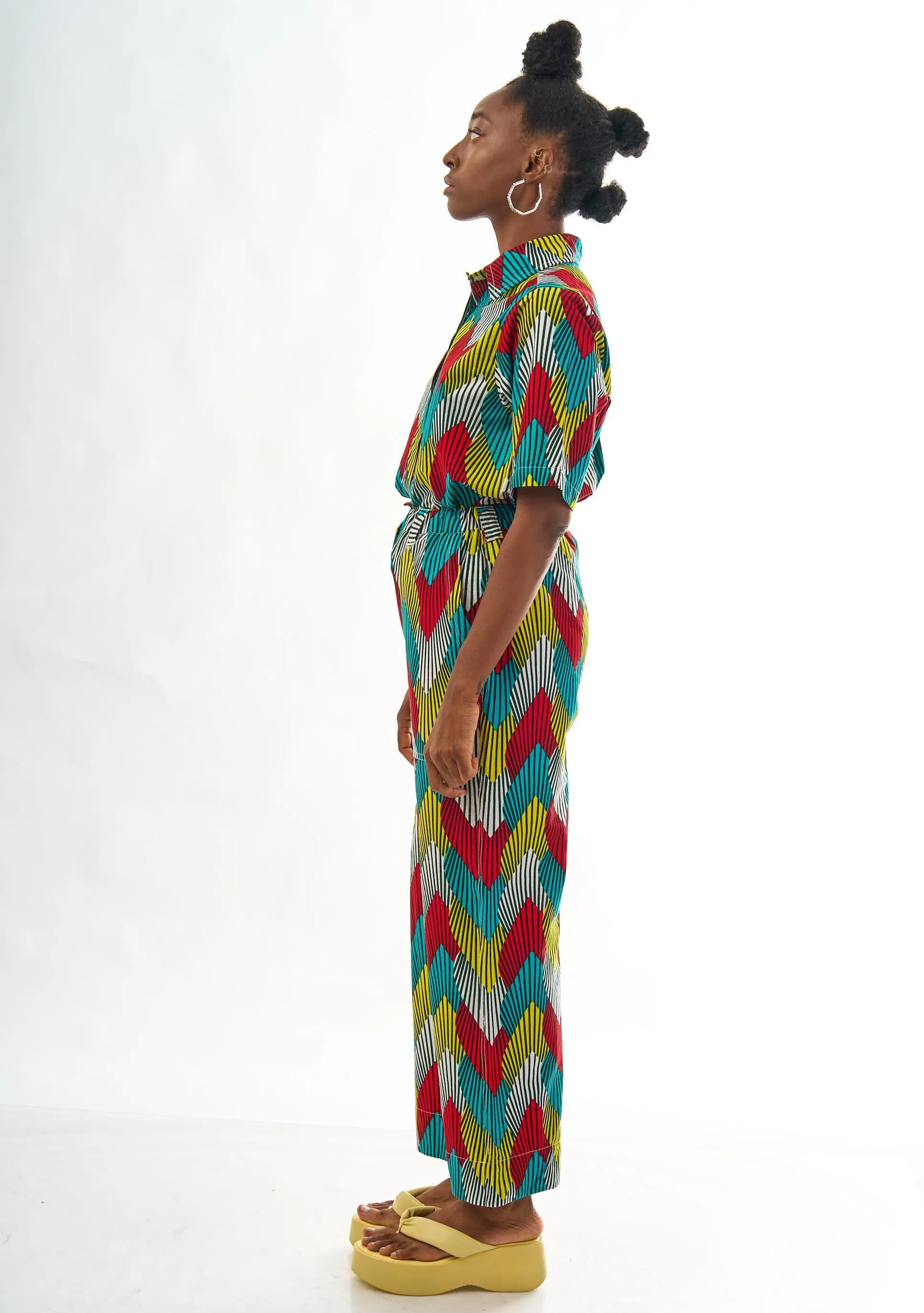 Relaxed Straight Leg Pants - Palms