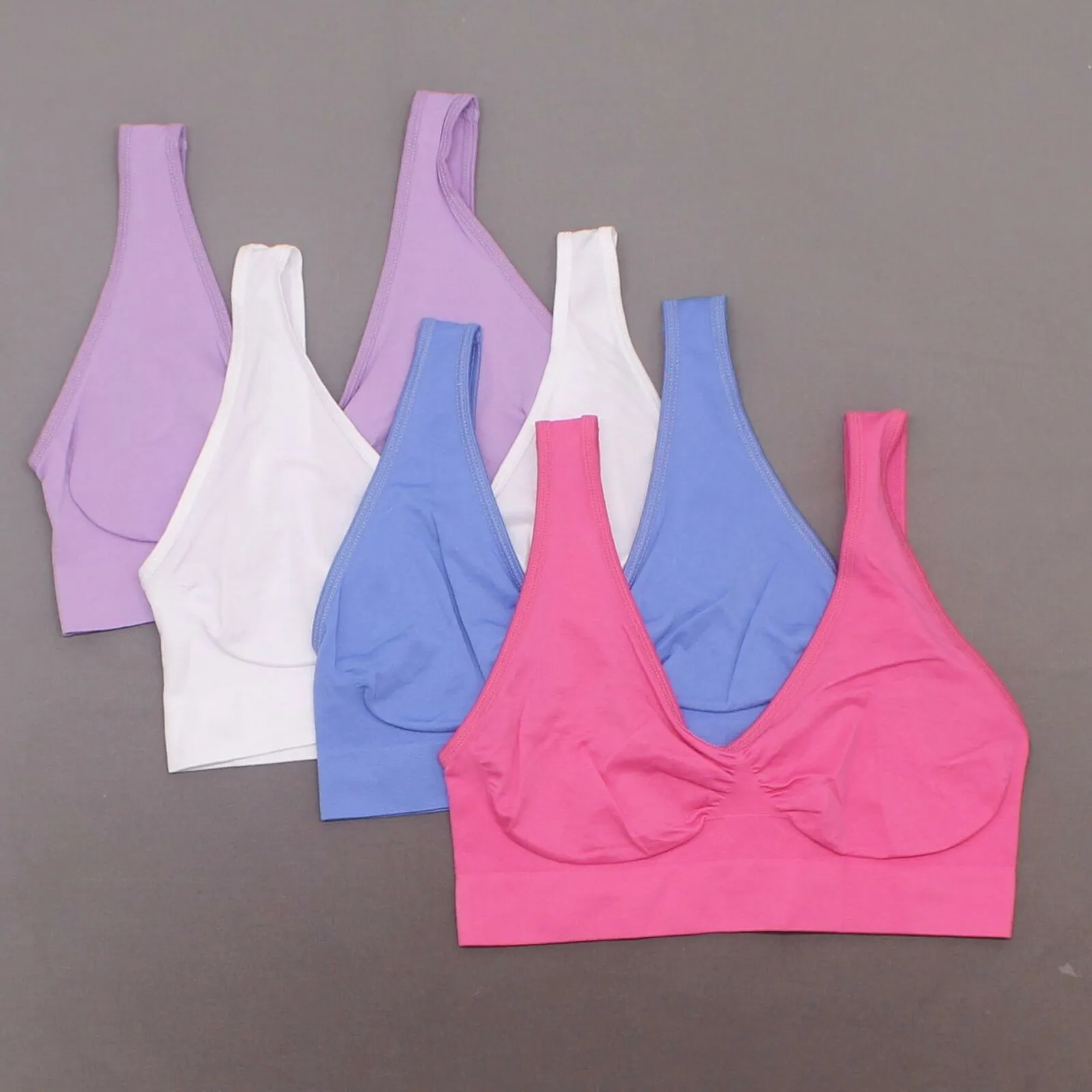 Rhonda Shear 4 Pack Seamless Ahh Bras