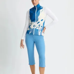 Rohnisch Packable Vest - Blue Aquarelle