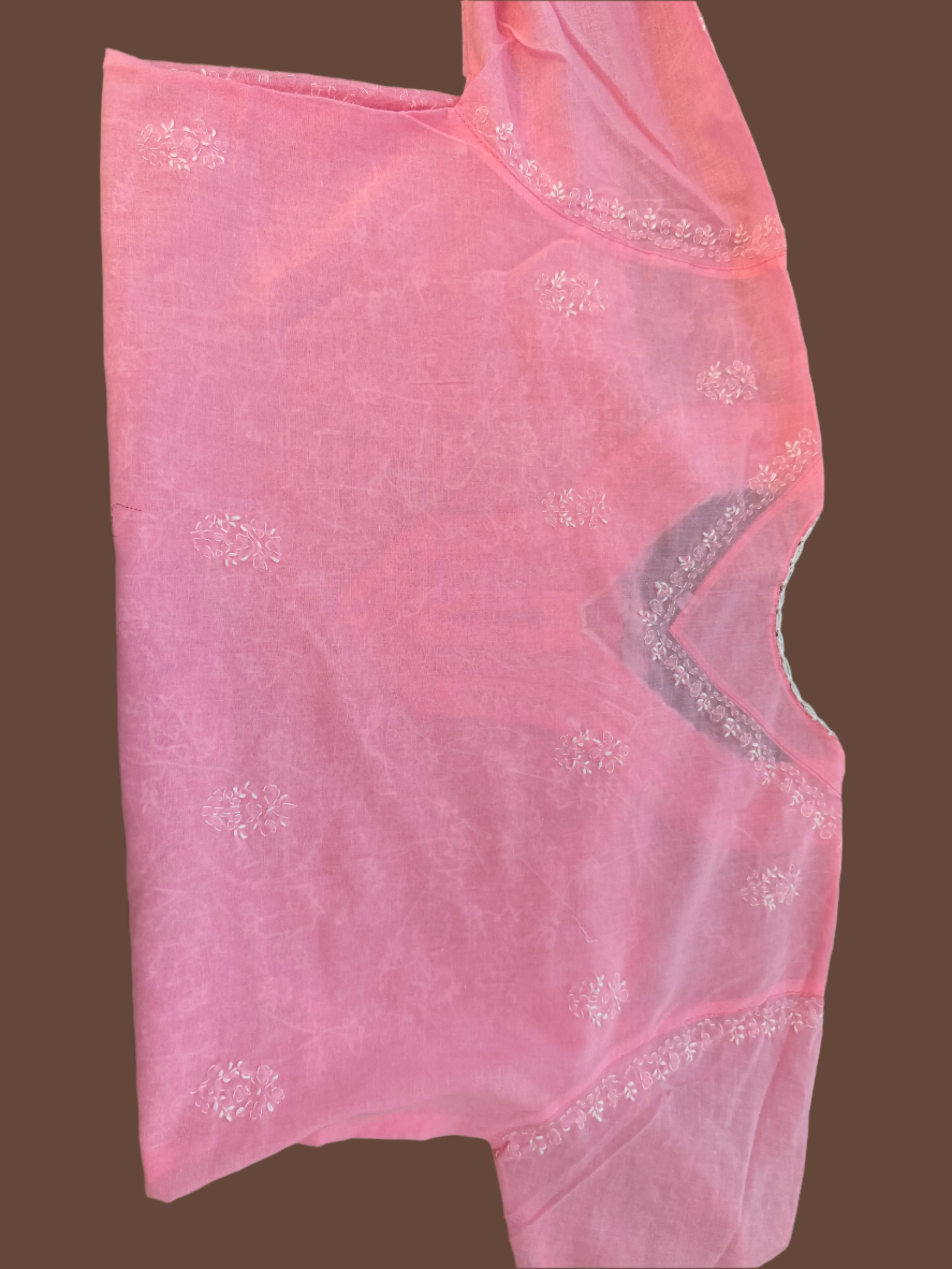 Rooh – Blush Pink Chikankari Kurta | A Whisper of Elegance 🌸