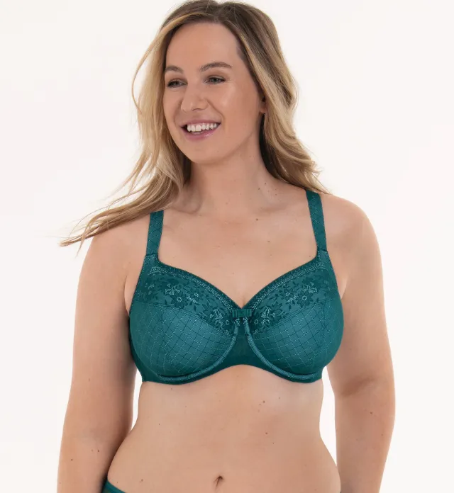 Rosa Faia Rosemary Underwire Bra-Emerald-5283/5284