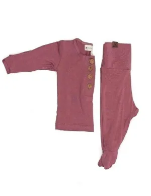 Rose Everything Newborn Top & Bottom