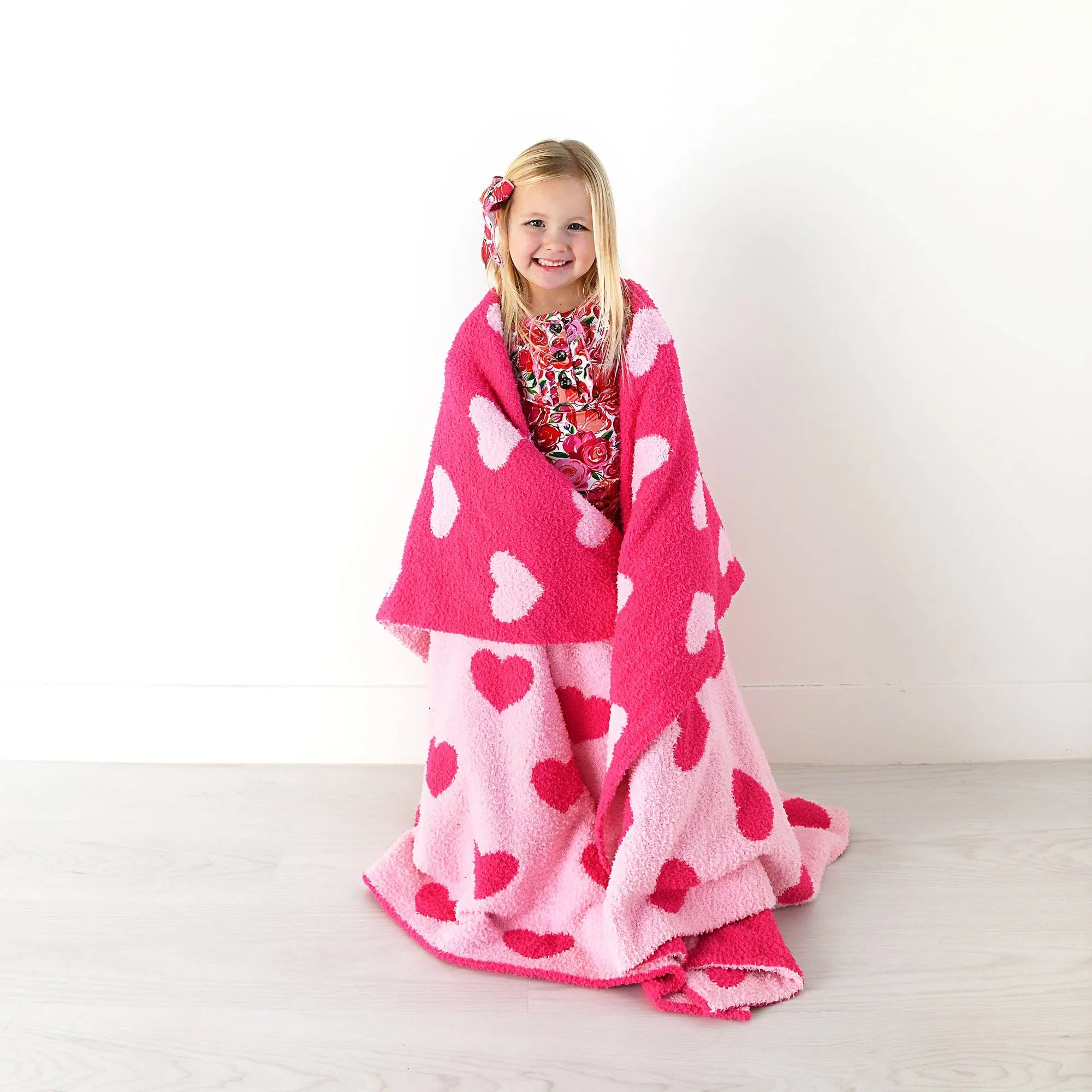 Rose Ruffle Two Piece Bamboo Toddler Outfit