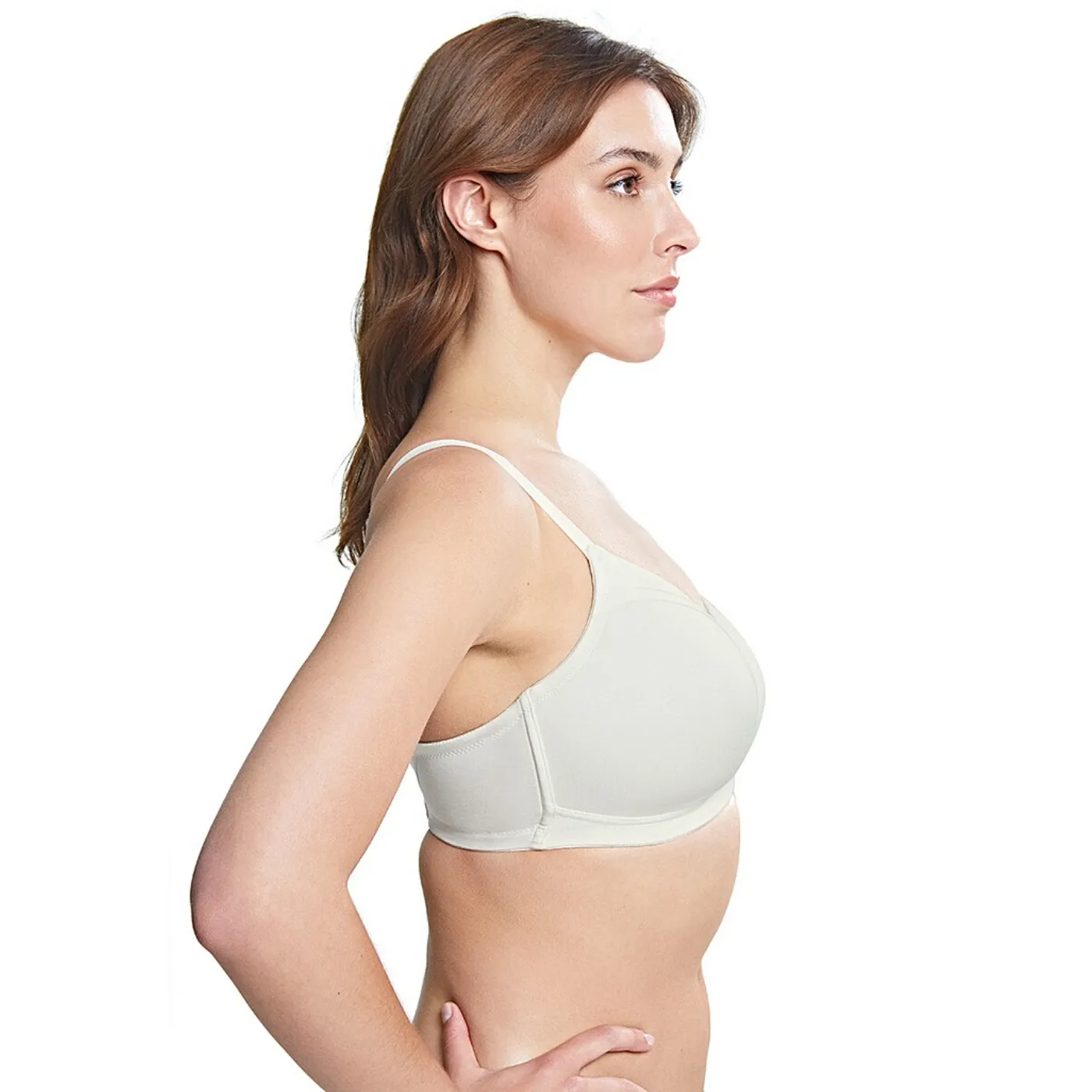 Royce Maisie Wirefree Smooth Cup Bra | Ivory