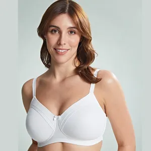 Royce Maisie Wirefree Smooth Cup Bra | Ivory