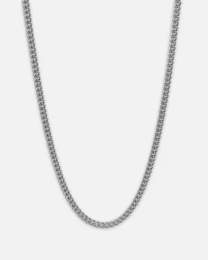 Saint Morta Miami Cuban Chain & Bracelet Bundle White Gold