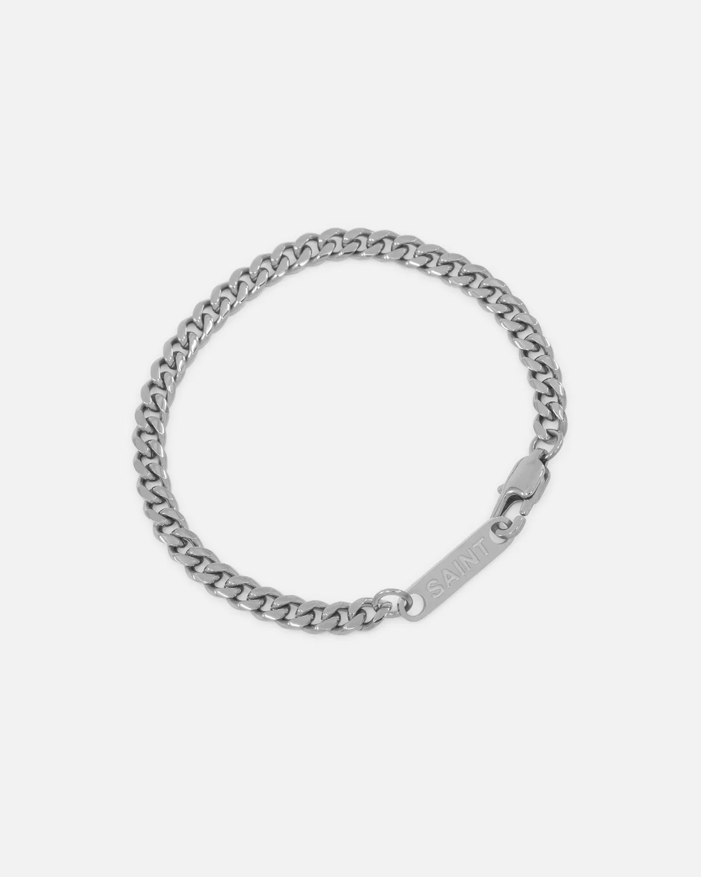 Saint Morta Miami Cuban Chain & Bracelet Bundle White Gold