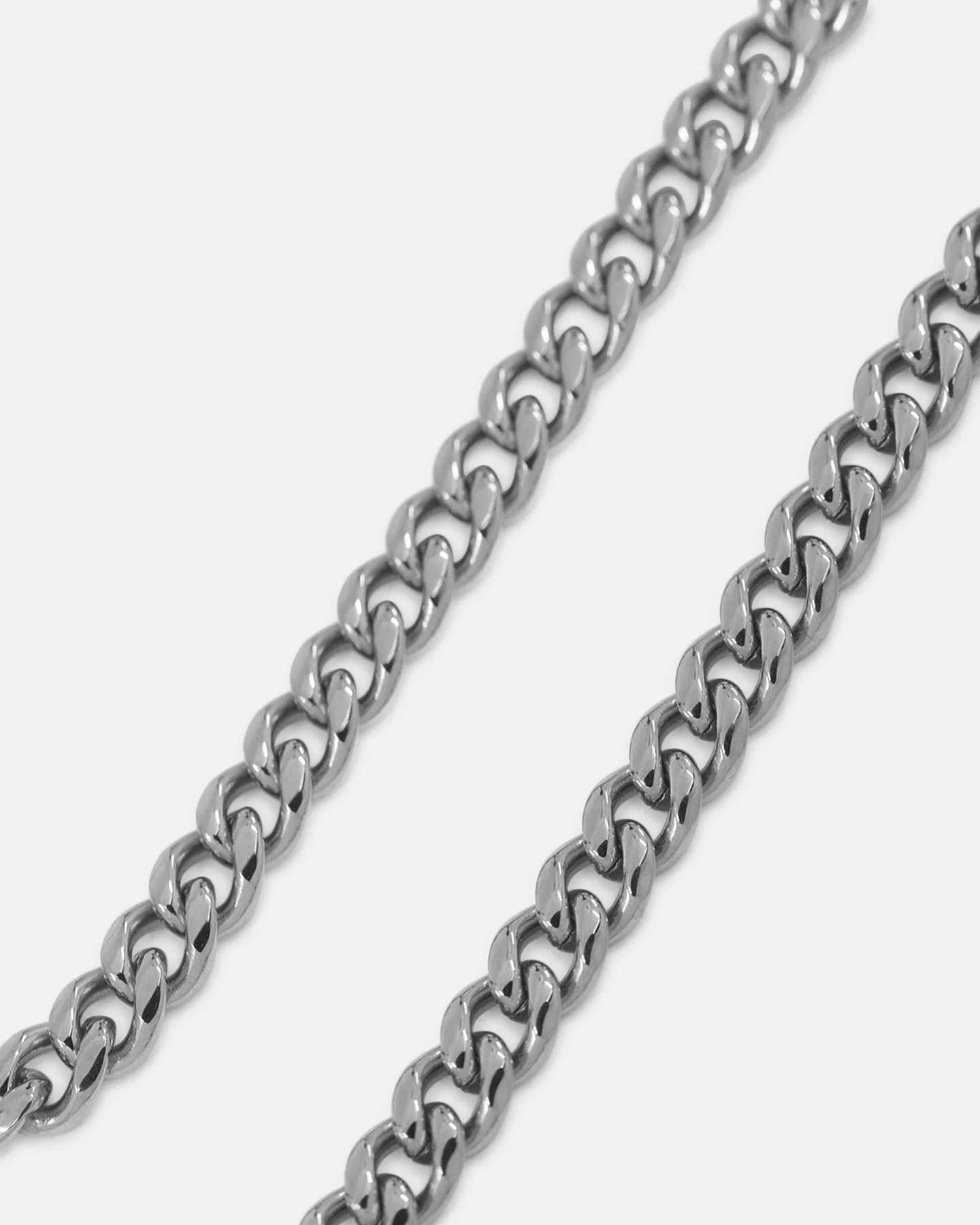 Saint Morta Miami Cuban Chain & Bracelet Bundle White Gold