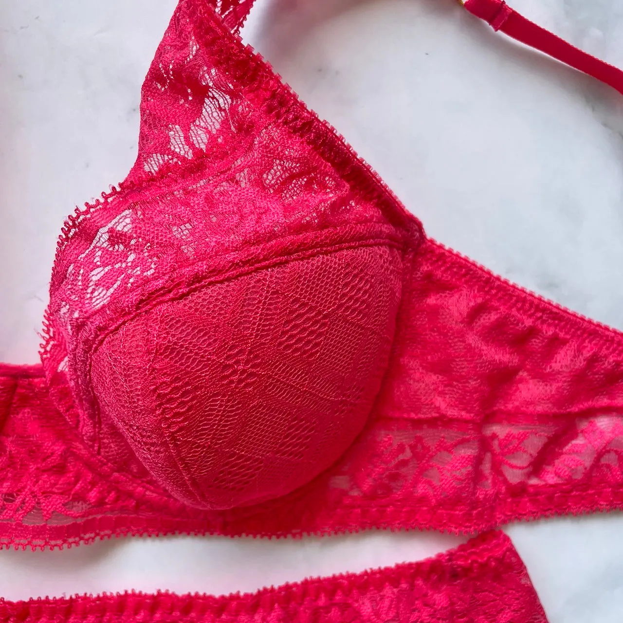 SALE Freesia Vivid Pink Underwire Bras