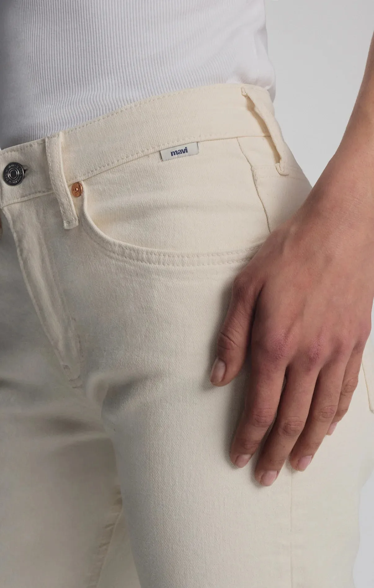 Savannah Cream Jeans