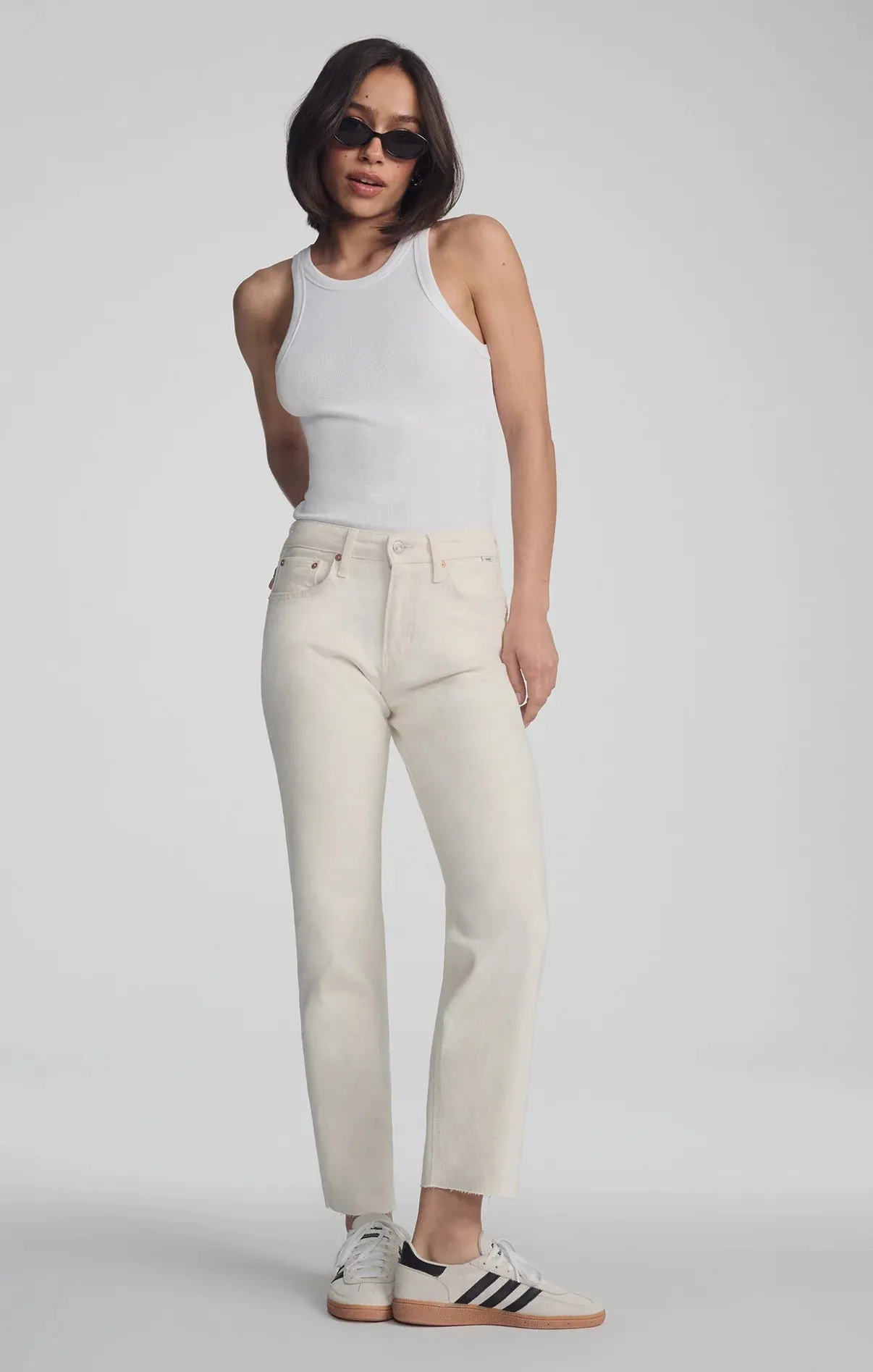 Savannah Cream Jeans