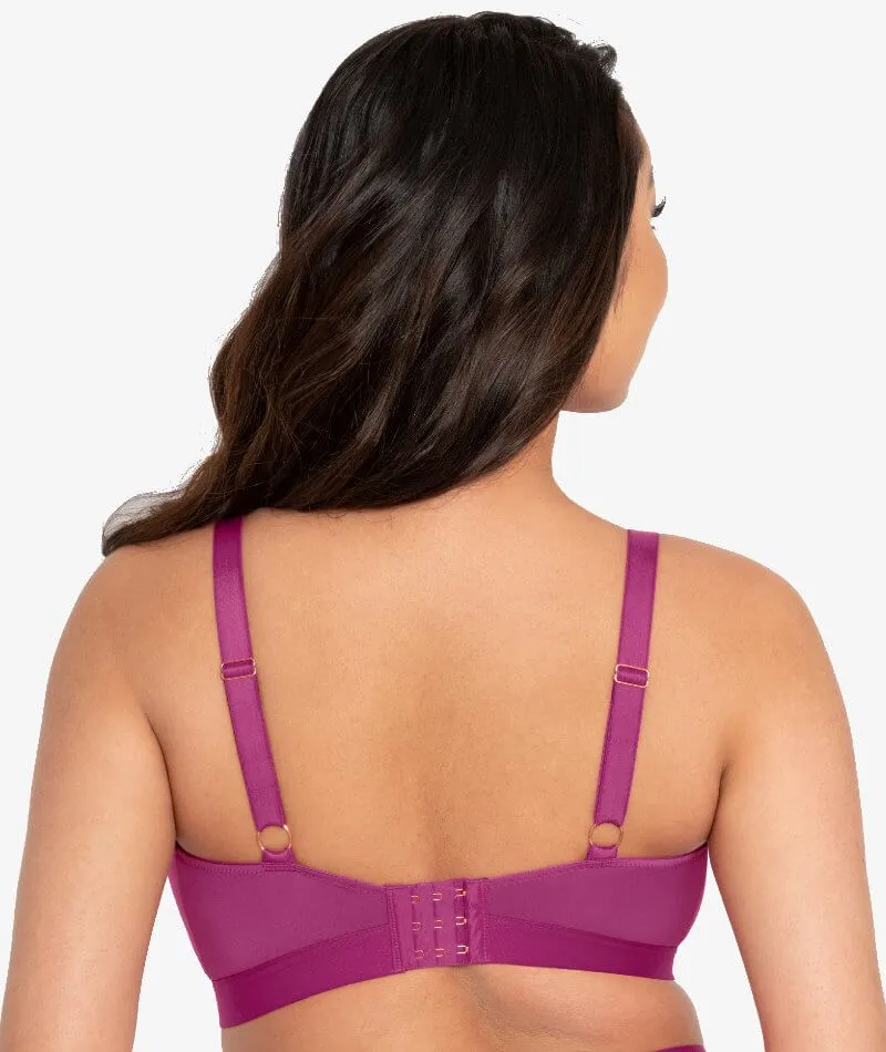 Scantilly Indulgence Wire-free Bralette - Orchid/Latte