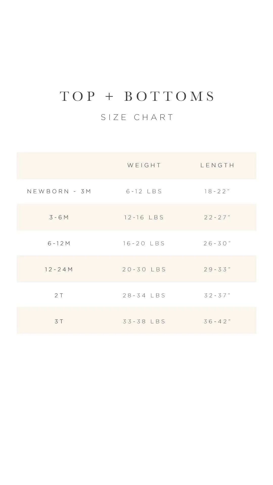 Scout Top   Bottoms