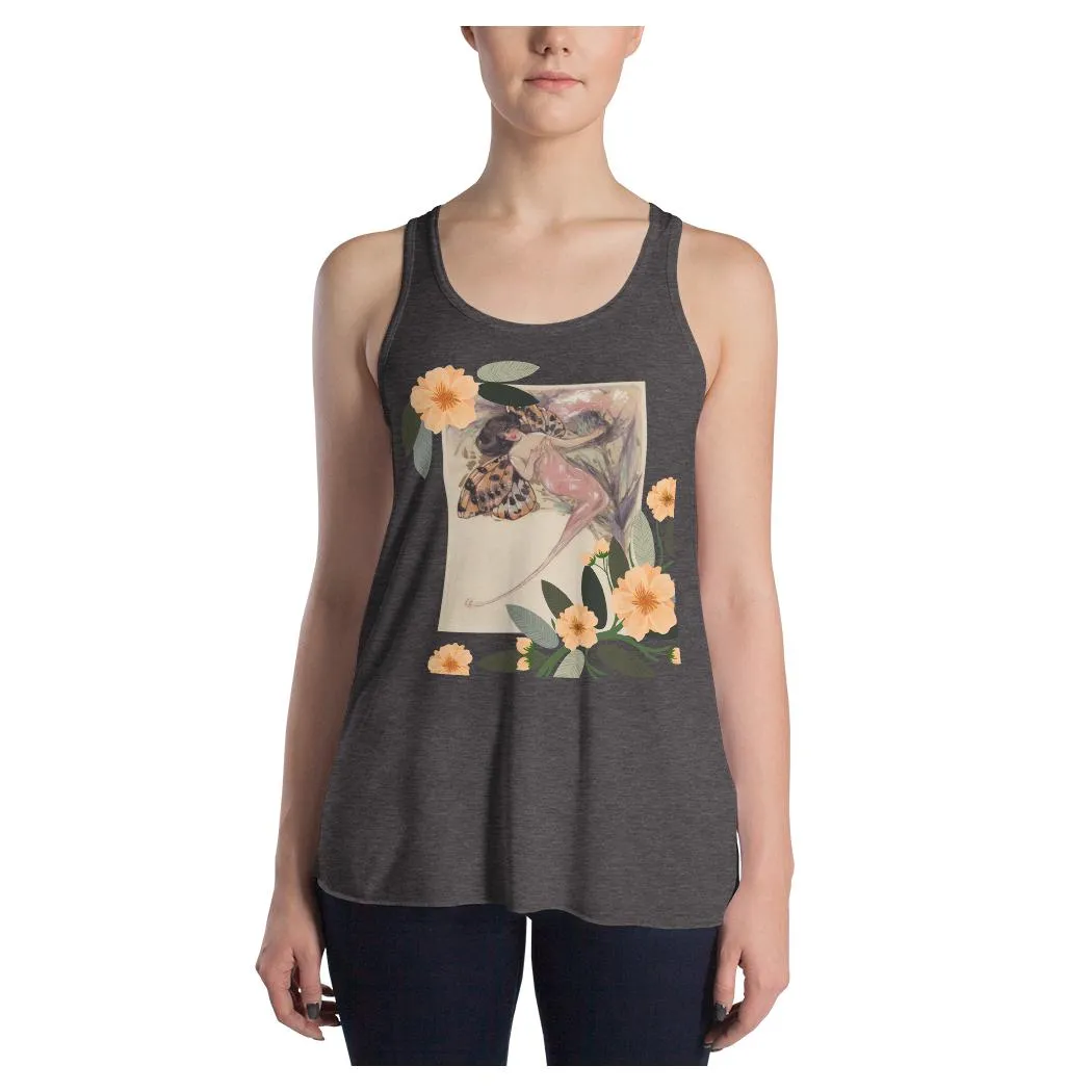 Sensibility Butterfly Racerback Tank