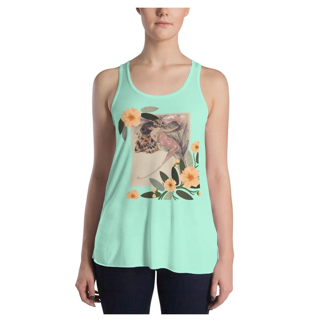 Sensibility Butterfly Racerback Tank