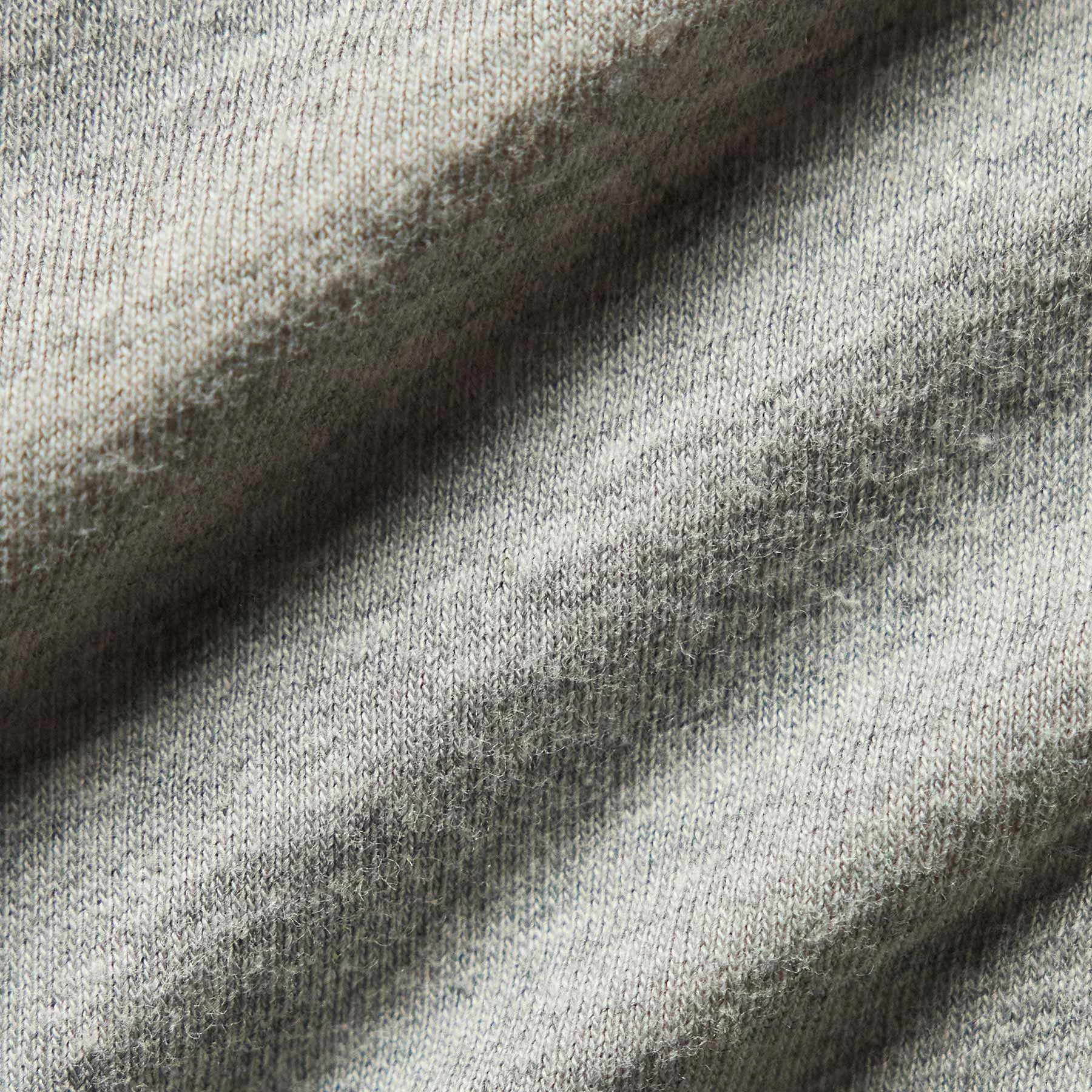 Short Sleeve Crew Neck - Heather Grey