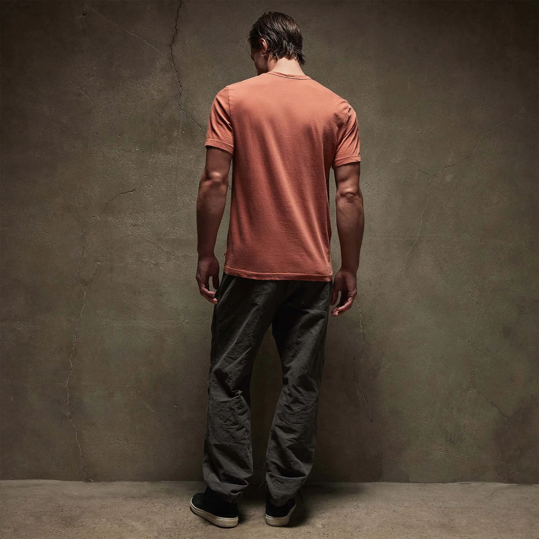 Short Sleeve Crew Neck - Taj Mahal Pigment