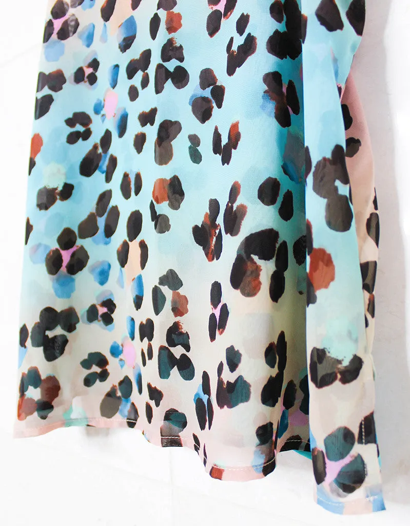 Show Me Your Mumu Spaghetti Top in Cheetahpop