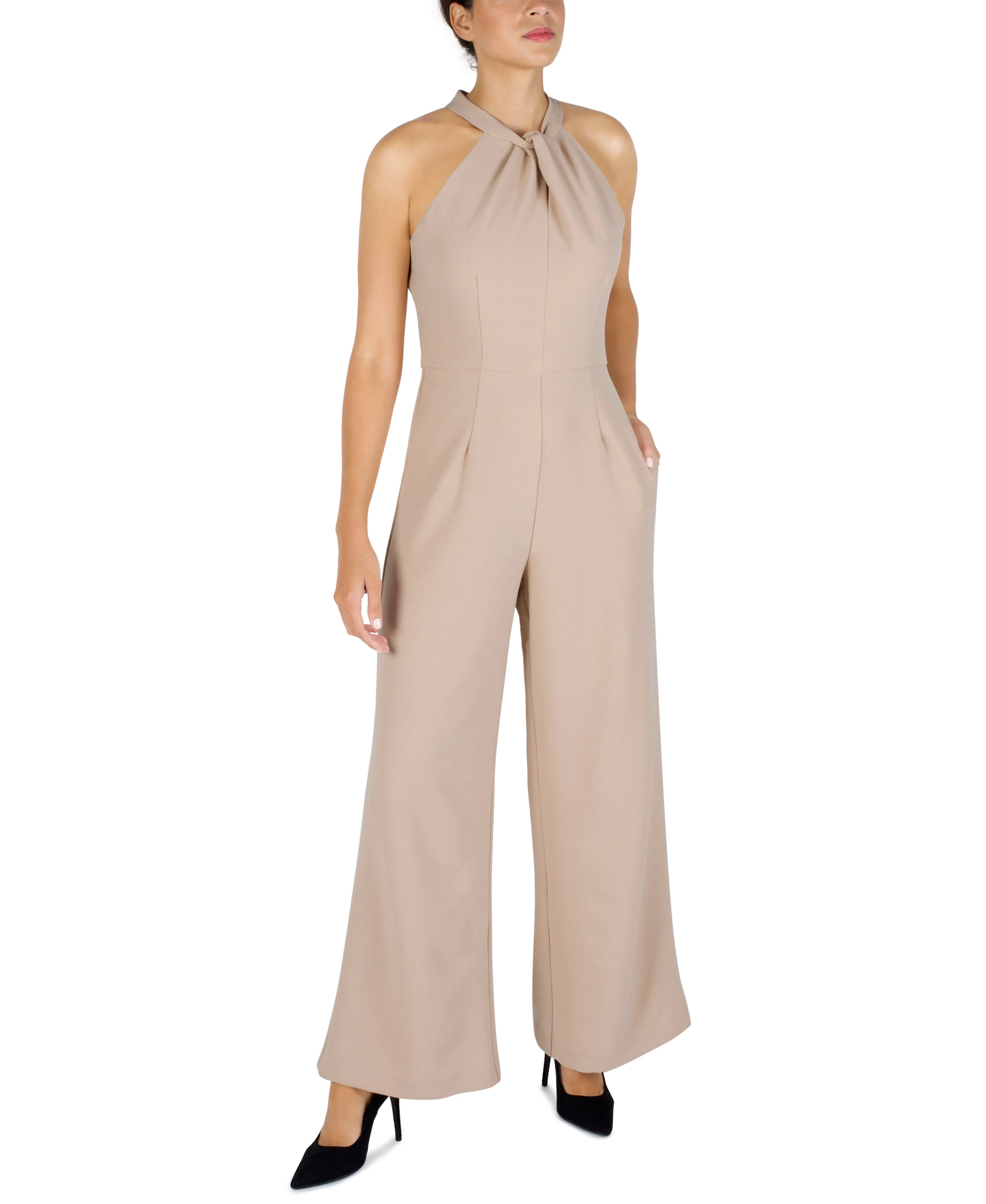 SLEEVELESS JUMPSUIT