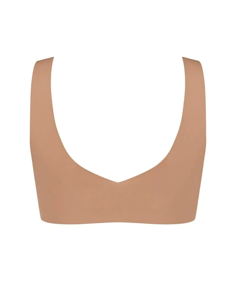 Sloggi ZERO Feel 2.0 Wire-free Bralette - Nostalgic Brown