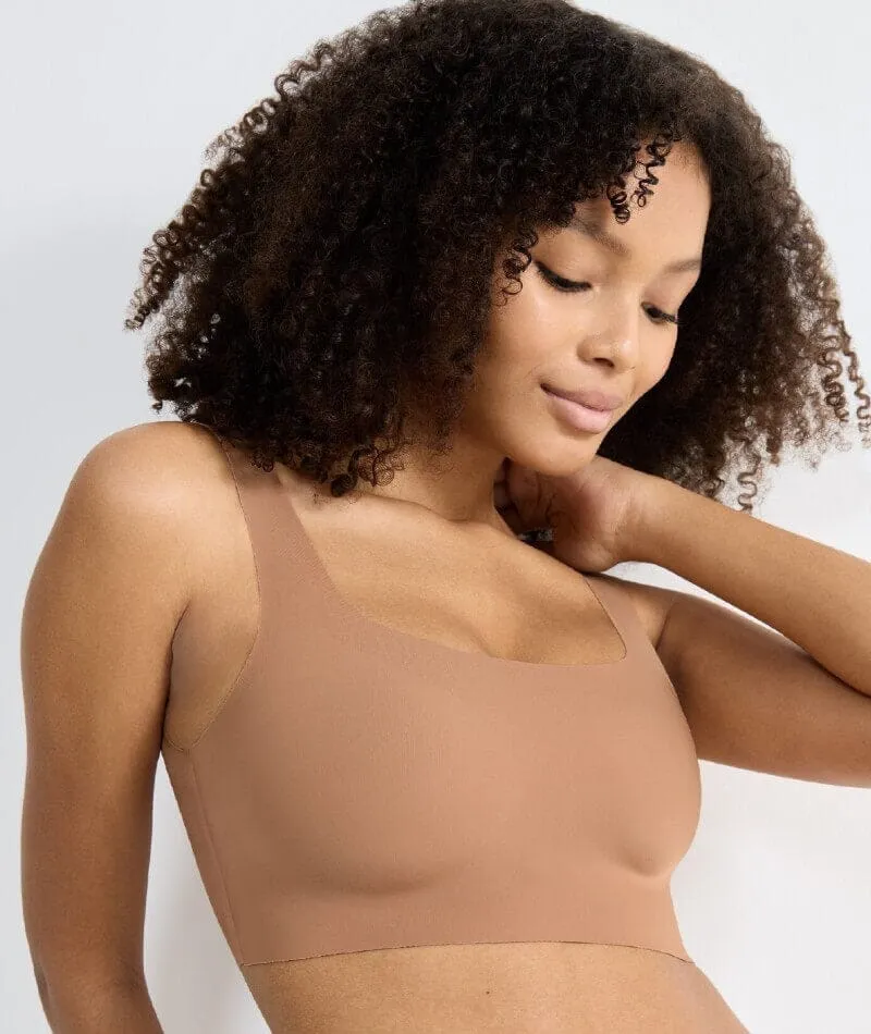 Sloggi ZERO Feel 2.0 Wire-free Top Bra - Nostalgic Brown