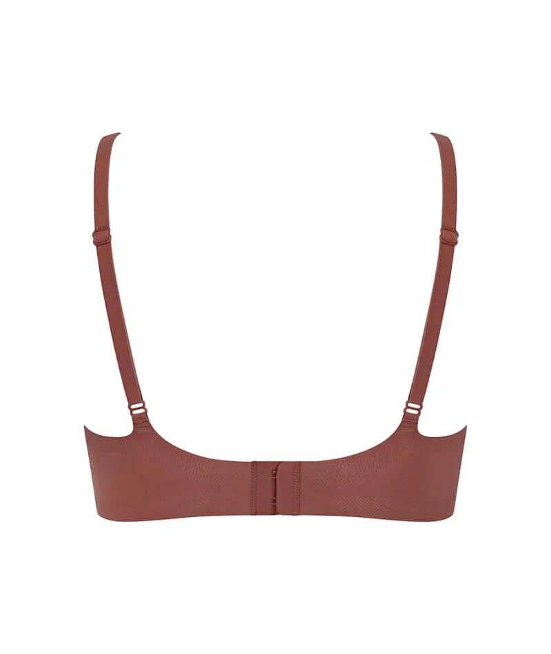 Sloggi ZERO Feel 2.0 Wire-free Ultra Bra - Burnt Henna