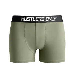 Soft Boxer Briefs - Olive Green
