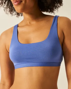 Soft Scoop Bra - Amparo Blue