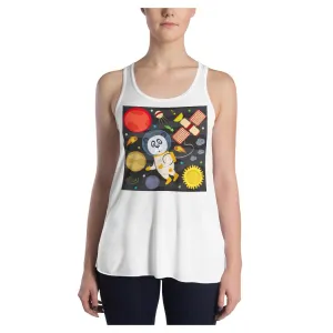 Space Panda Racerback Tank