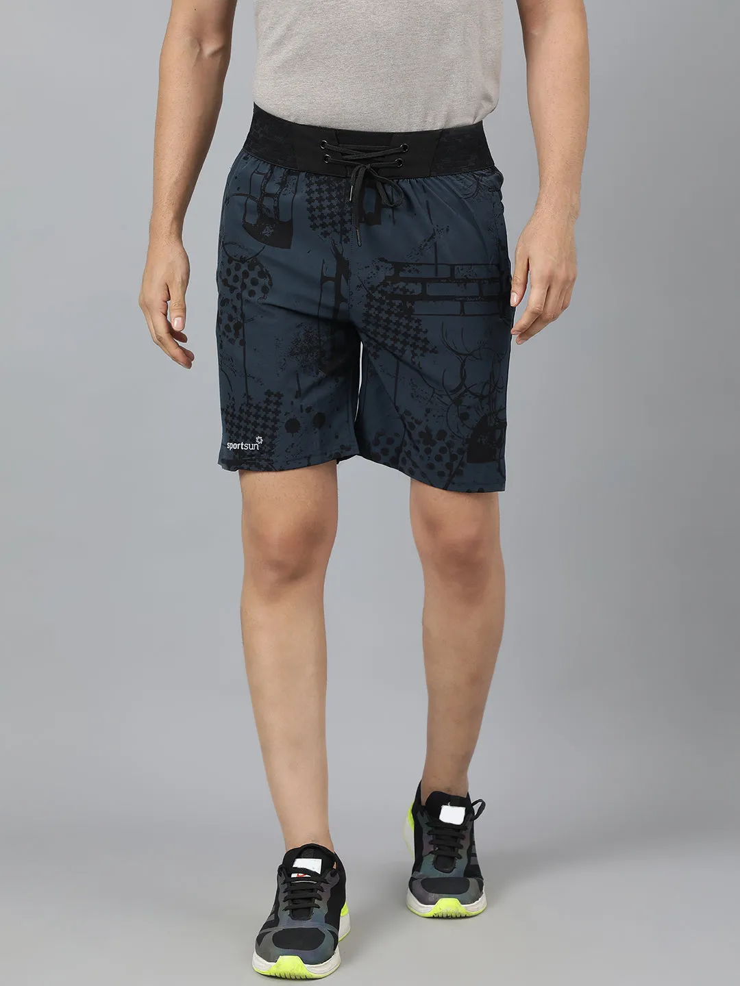 Sport Sun Airforce Printed Men NS Lycra Shorts
