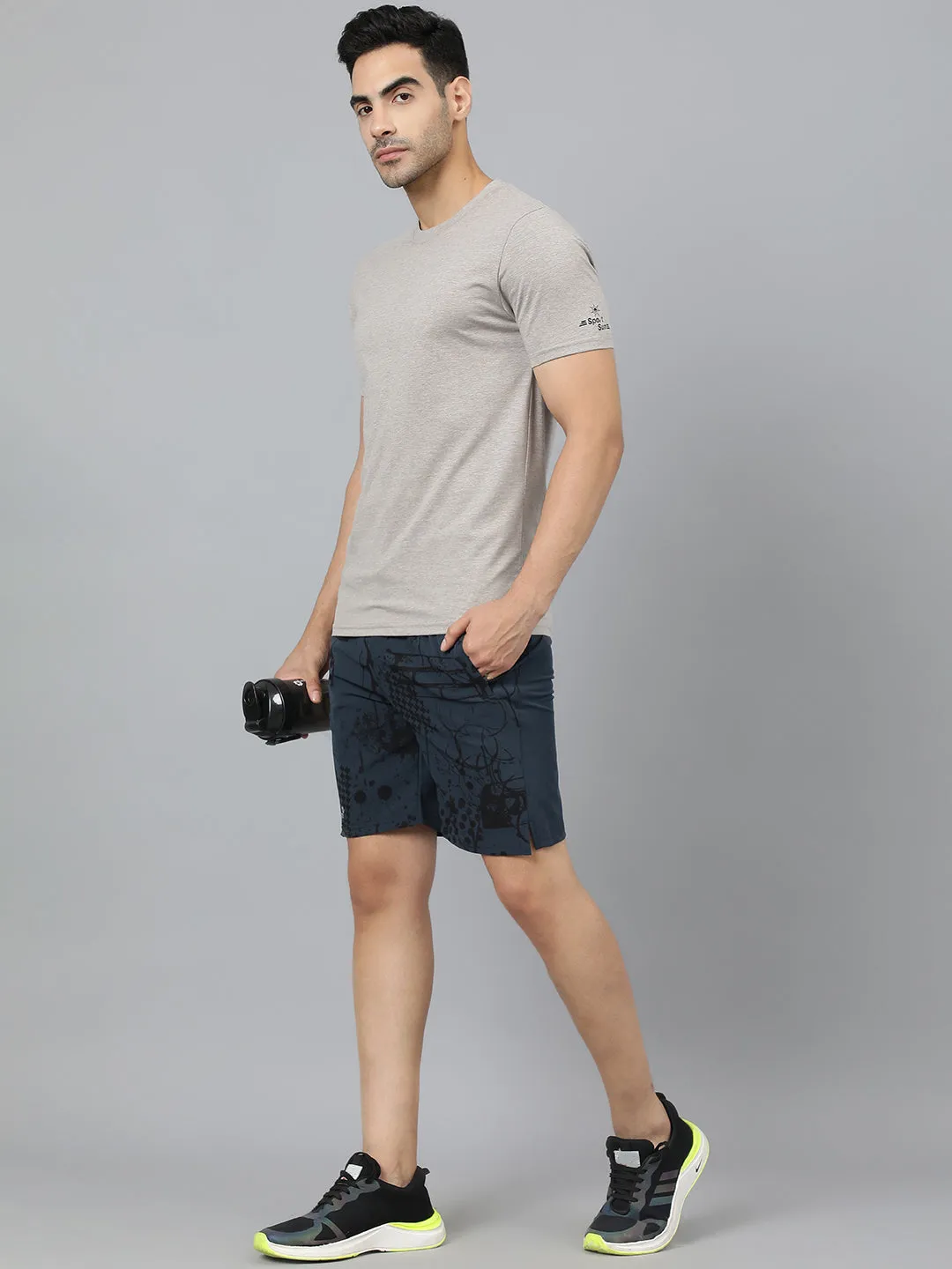 Sport Sun Airforce Printed Men NS Lycra Shorts
