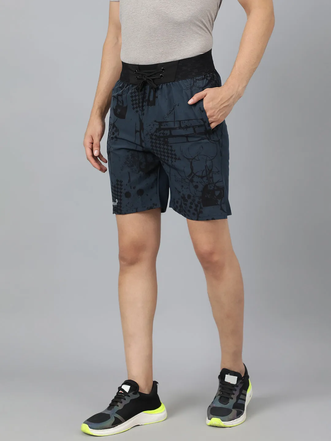 Sport Sun Airforce Printed Men NS Lycra Shorts