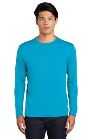 Sport-Tek Long Sleeve PosiCharge Competitor Tee. ST350LS Atomic Blue